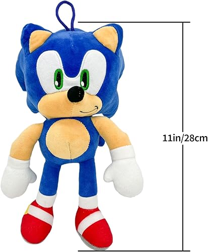 Miniatura 2 de Sonic Plush Sonic The 2 The Movie - Peluche de 12 pulgadas Sonic 2 juguetes figura de animales colección de almohadas de peluche Sonic Tales Knuckles