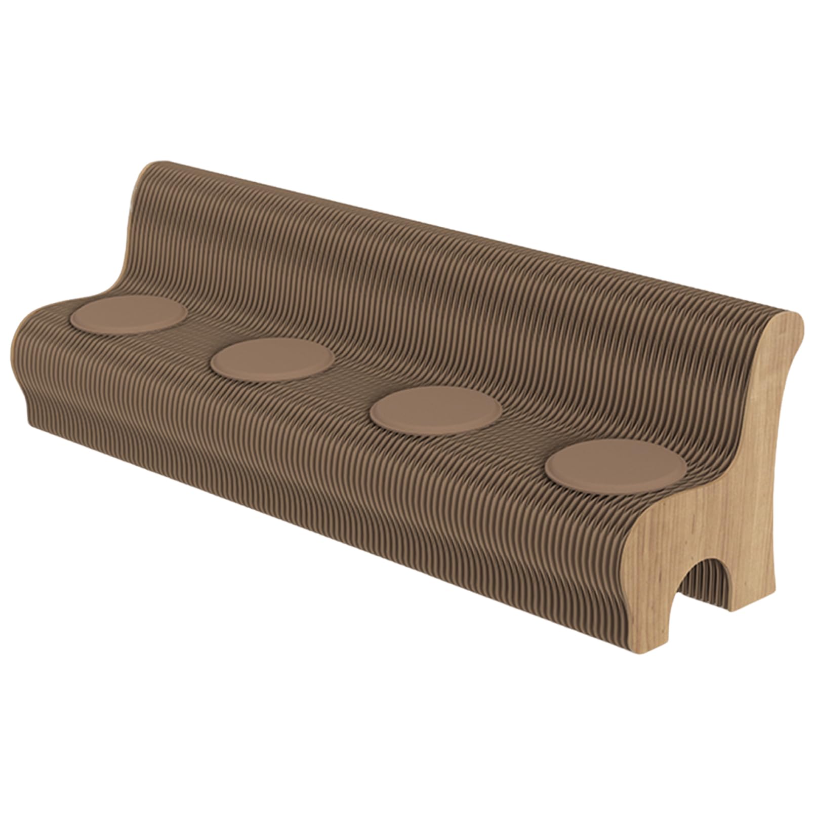 Amazon.com: Brown Retractable Accordion Sofa Chair Benches Folding