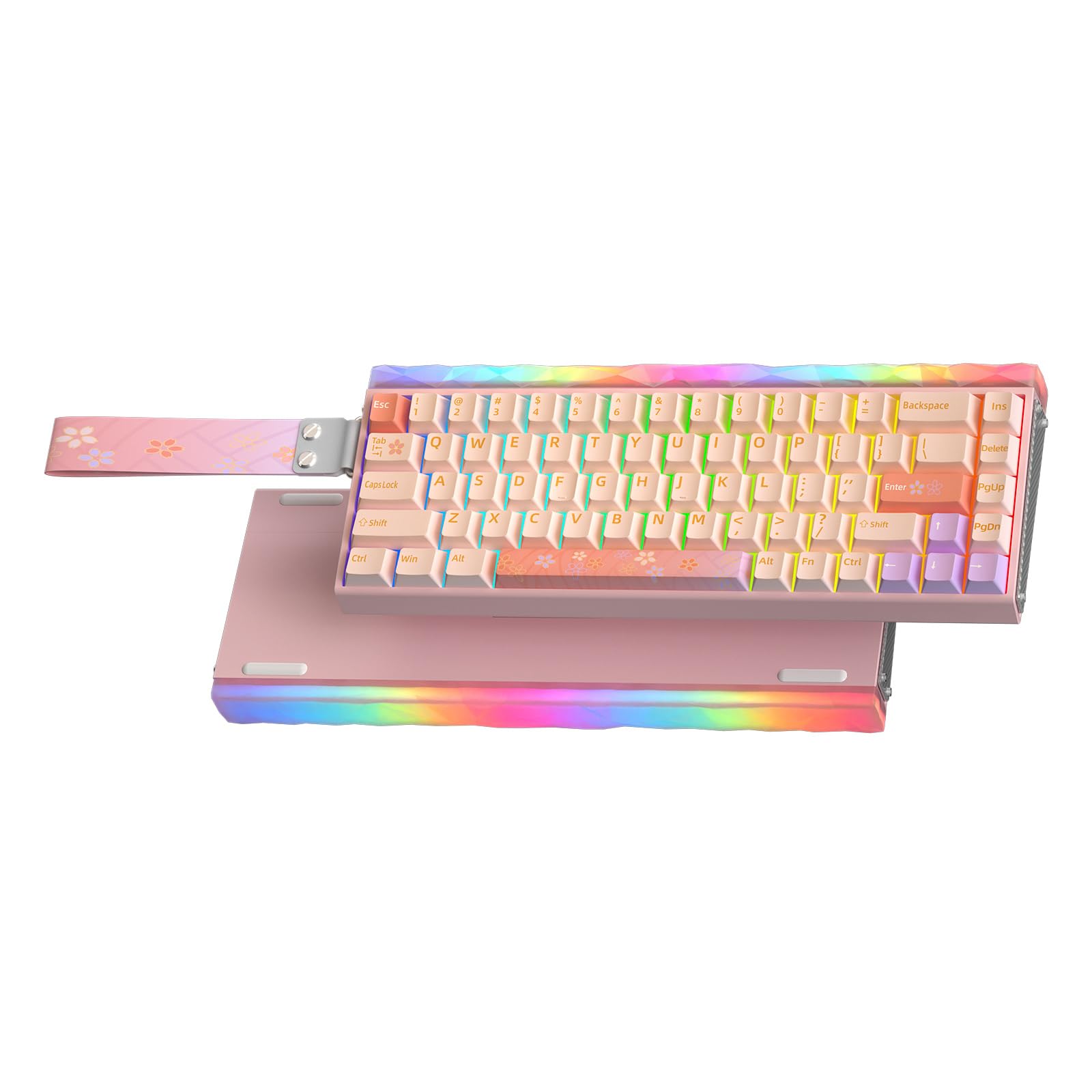 AULA Hero 68 HE Ultra keyboard connected via USB-C