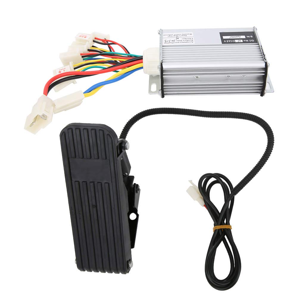 Contrôleur de brosse 48 V 1000 W avec kit de pédale pour vélo électrique, moto, tricycle