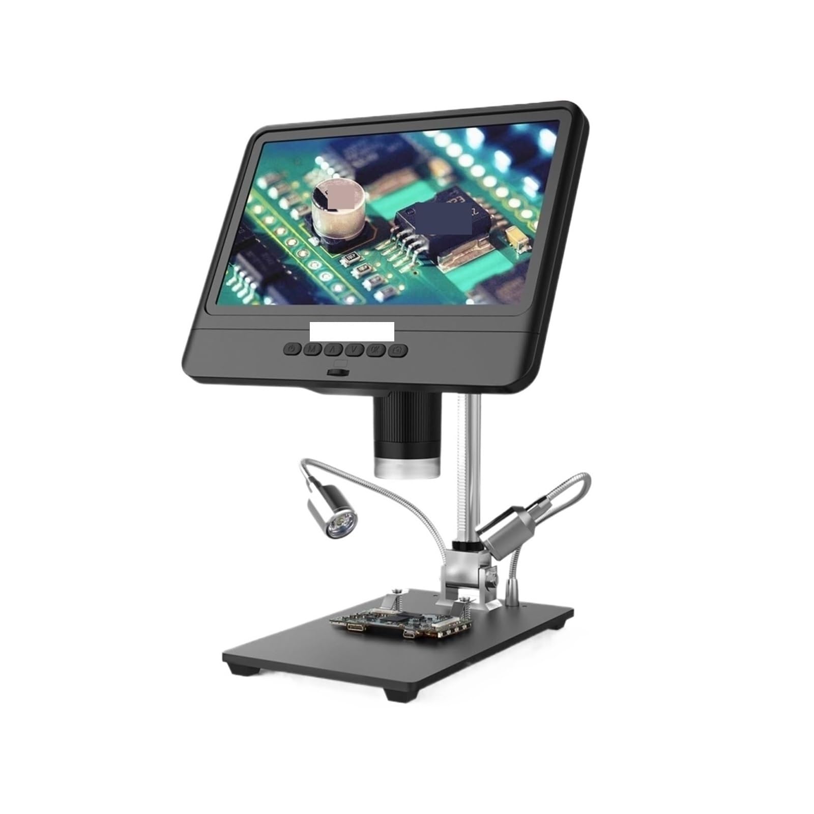 Mikroskop cyfrowy, Mikroskop 8,5 Cala LCD 5X-260X Cyfrowy Regulowany 1080P | Asortyment, Narzędzie Spawalnicze, Dla Dzieci, Studentów, Dorosłych, Początkujących, Nauki, Eksperymentów