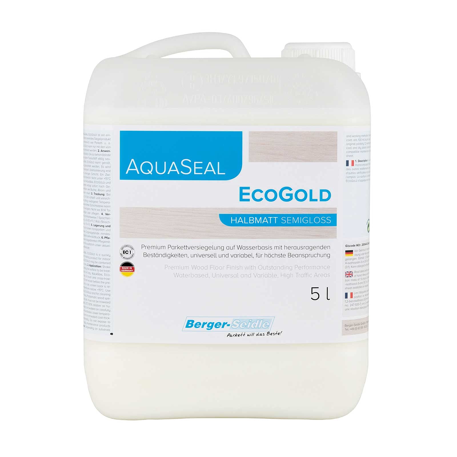 Aqua Seal Eco Gold, Semi-opaco, 5 litri
