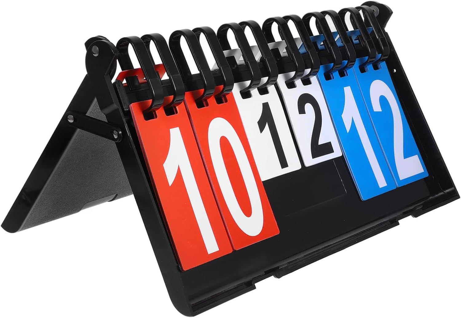 Basketball Board Reusable Scorekeeper Flip Scoreboard Portable Tabletop Scoreboard