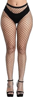 Fishnet Stockings for Women Sexy Thigh High Stockings High Waist Fishnet Stockings Pantyhose Fishnet Tights