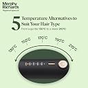 Morphy Richards Estella Hair Straightener Brush | Compact & Travel Friendly | 360 Degree Swivel Cord | 5 Temperature Settings | Hair Straightener Brush for Women,Black gallery image
