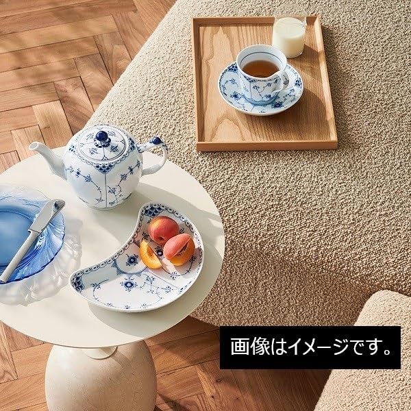 ブルーフルーテッド フルレース クレセントディッシュ 22cm ① Amazon.co.jp: 【正規輸入品】 ロイヤルコペンハーゲン ブルー