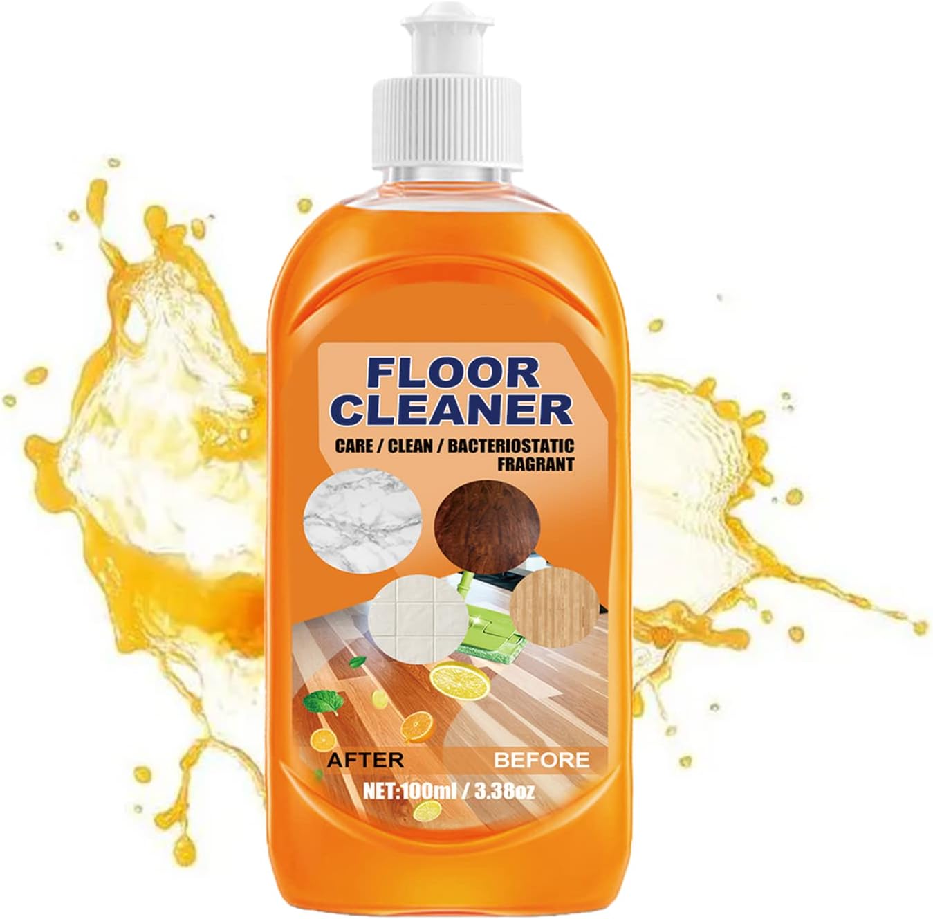 Honifee Floor Cleaner Solution, Powerful Decontamination Floor Cleaner