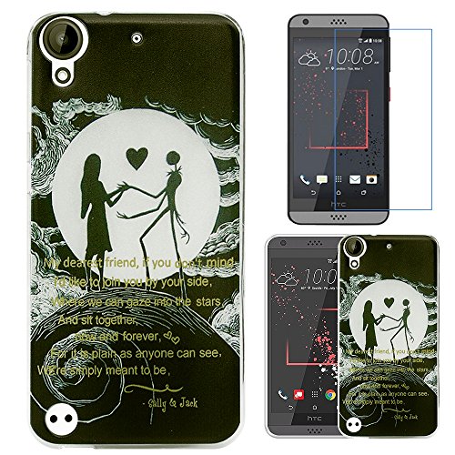 HTC Desire 530 Case, HTC Desire 630 Case, FirstCover HTC Desire 530 Cover Case [Shockproof] TPU Soft Gel Silicone Pattern Protective Case Cover for HTC Desire 530 / 630