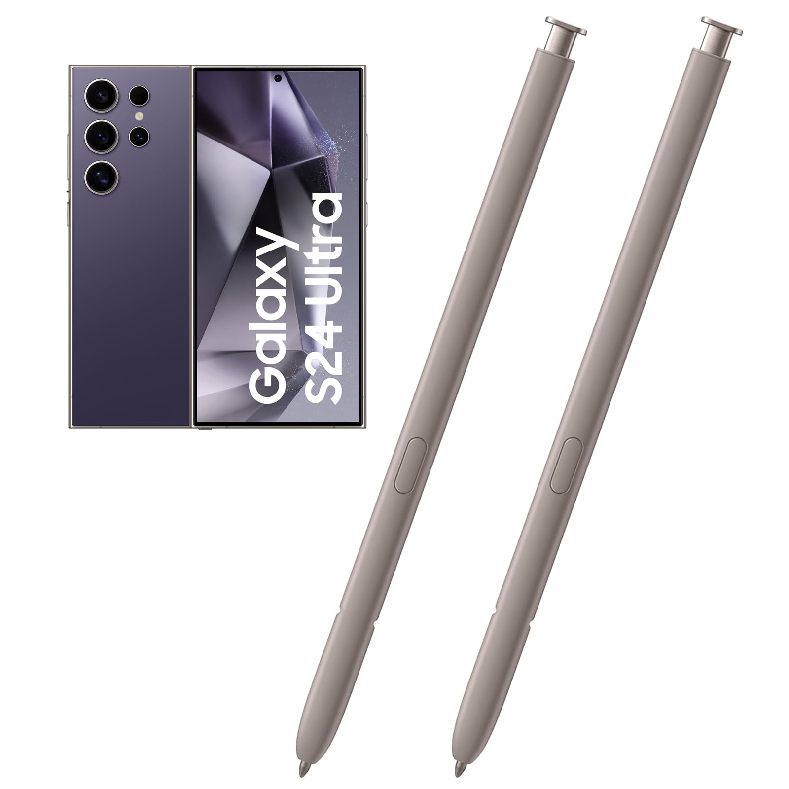 2 Pack S24 Ultra S Pen Replacement for Samsung Galaxy S24 Ultra,Violet