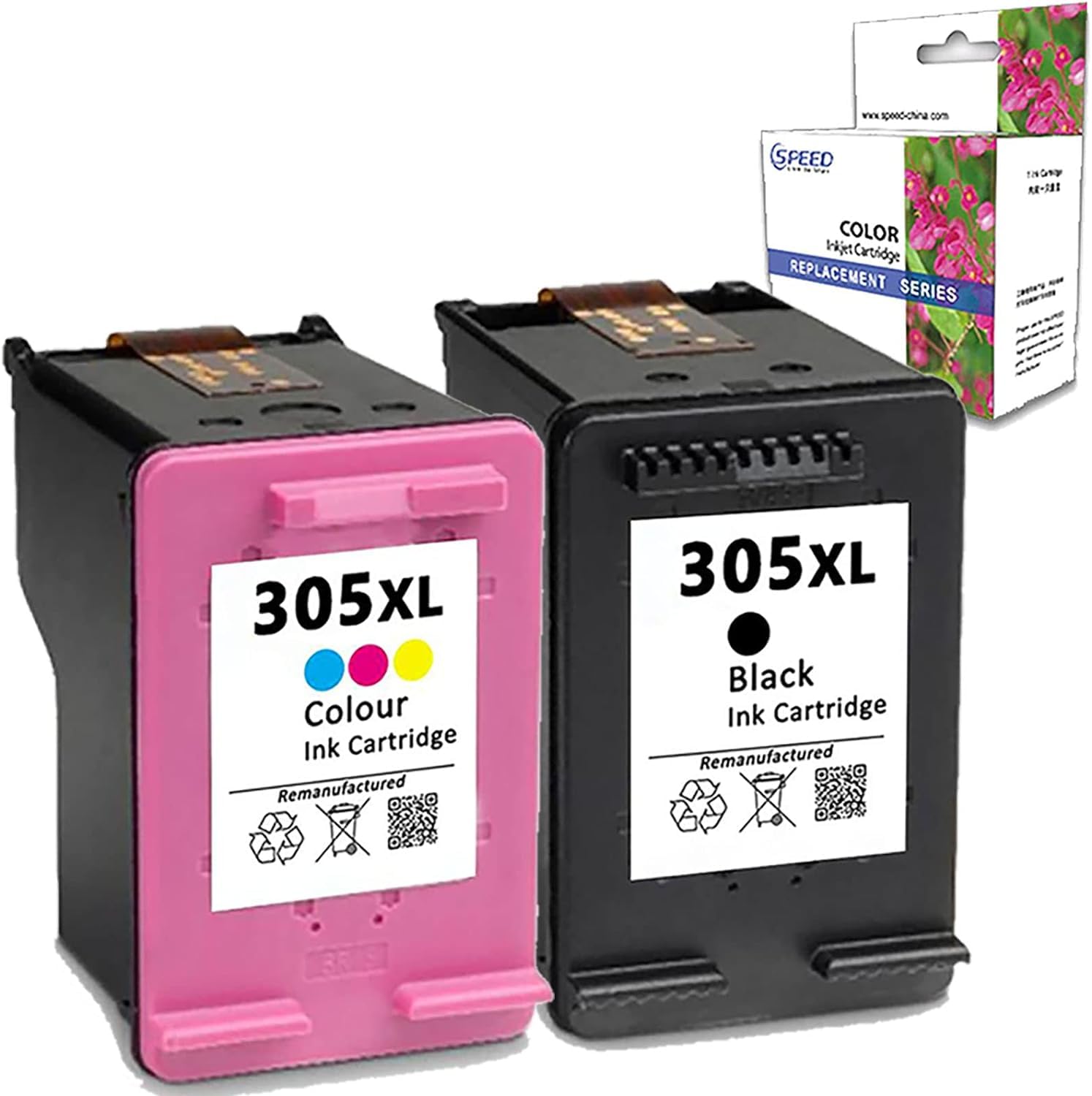 Kompatible Druckerpatronen für HP 305 XL Schwarz + 305 XL Farbe 305XL Druckerpatrone ENVY PHOTO 6420 DESKJET PLUS 4110 2720 2710 6420