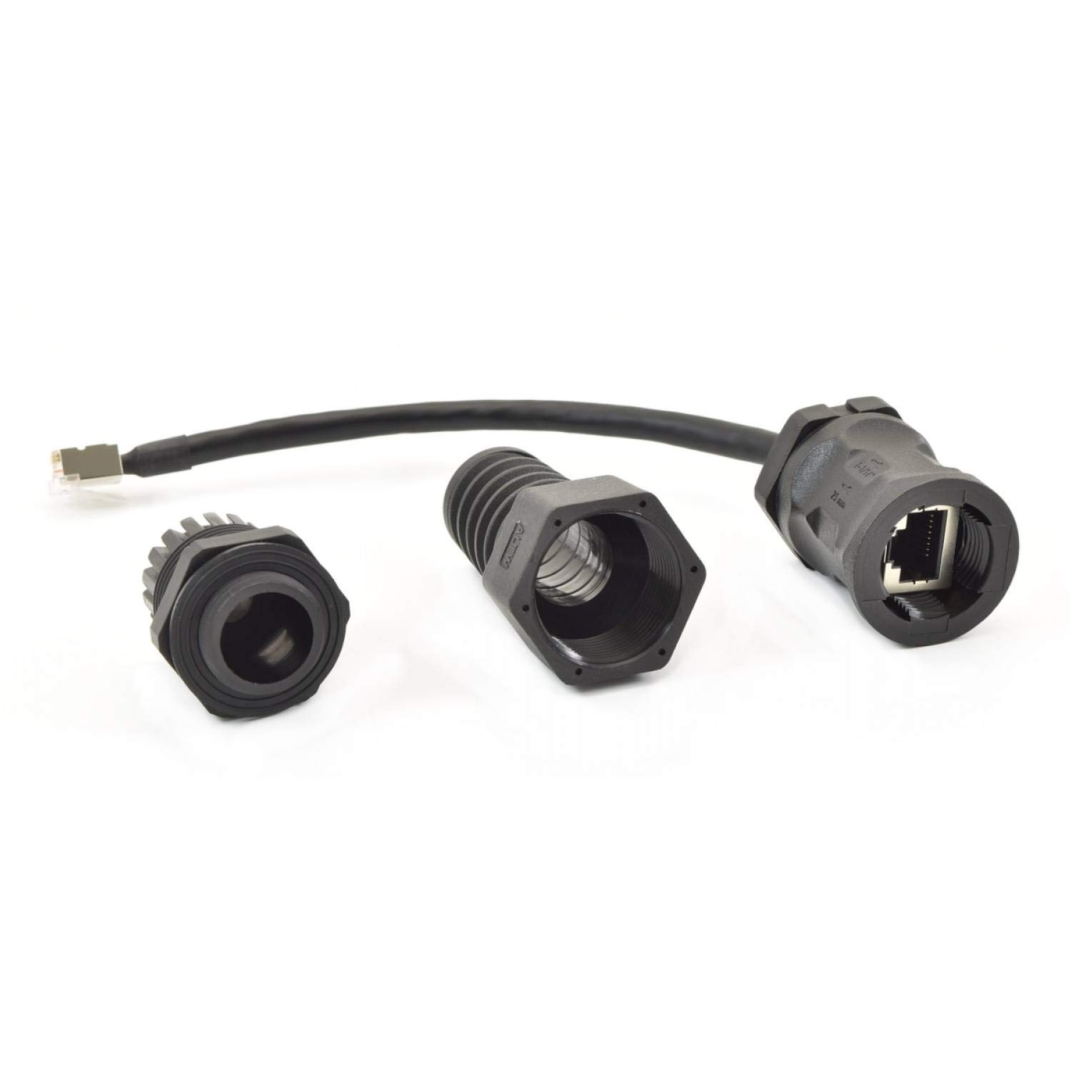 QuWireless QuRJ45 Adaptateur RJ45 extérieur IP68 16cm