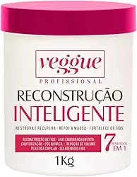 Máscara de Tratamento, Reconstrução Capilar, Veggue Profissional 1kg