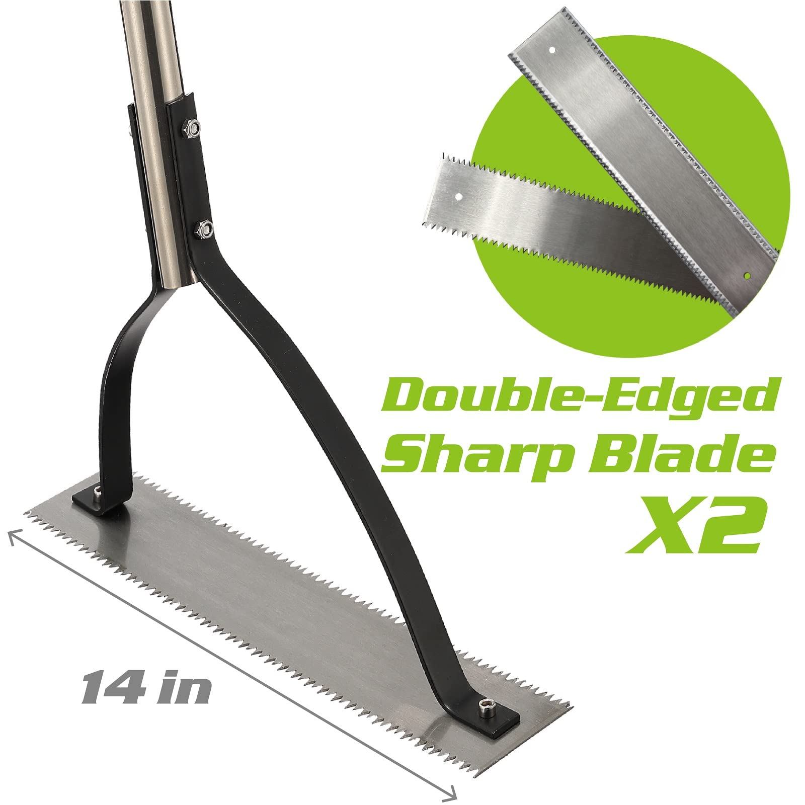 Grass Cutter Hand Tool Grass Cutter With Pack Double-Edged