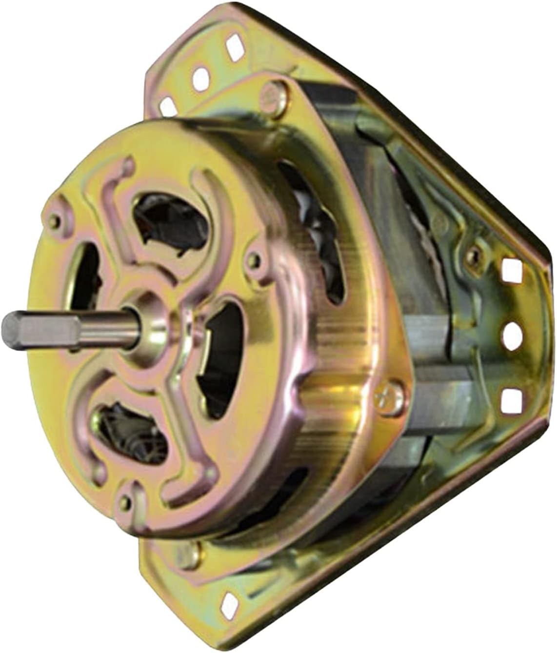 Marhynchus Copper Wire Mocy Motor Dry Motor for Draining Washing Machine Perfect Replacement Metal (90W Fine Shaft)