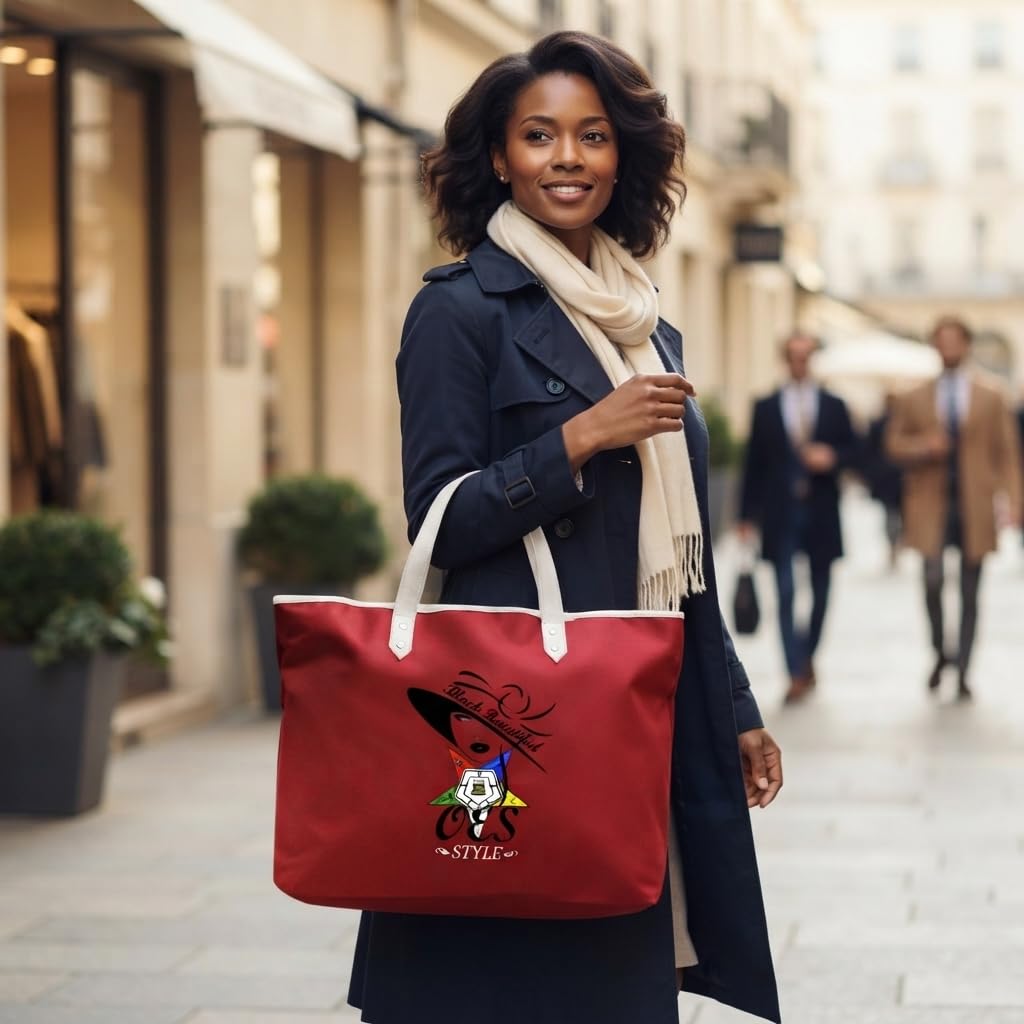 Order of the Eastern Star OES Tote Bag with Matching Wallet