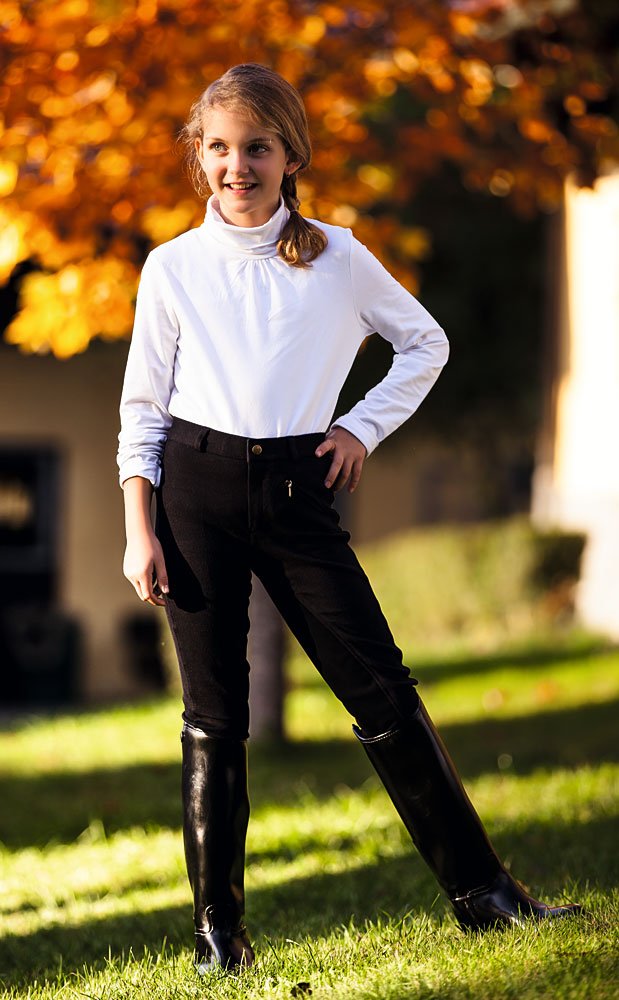 Kerbl - Pantaloni da equitazione, per bambini, Economic Teens - 3