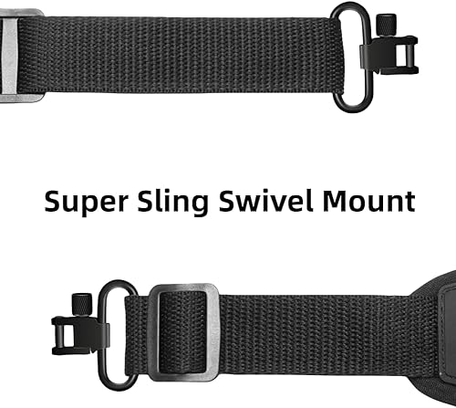 Miniatura 6 de Fanmaikuail Juego de tornillos giratorios de honda, 6 piezas de metal sintético Stock giratorio, Tornillos giratorios de madera para bípodes Base