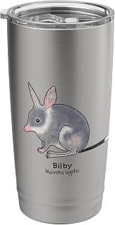 Endangered animals of Australia - Bilby Stainless Steel Insulated Tumbler