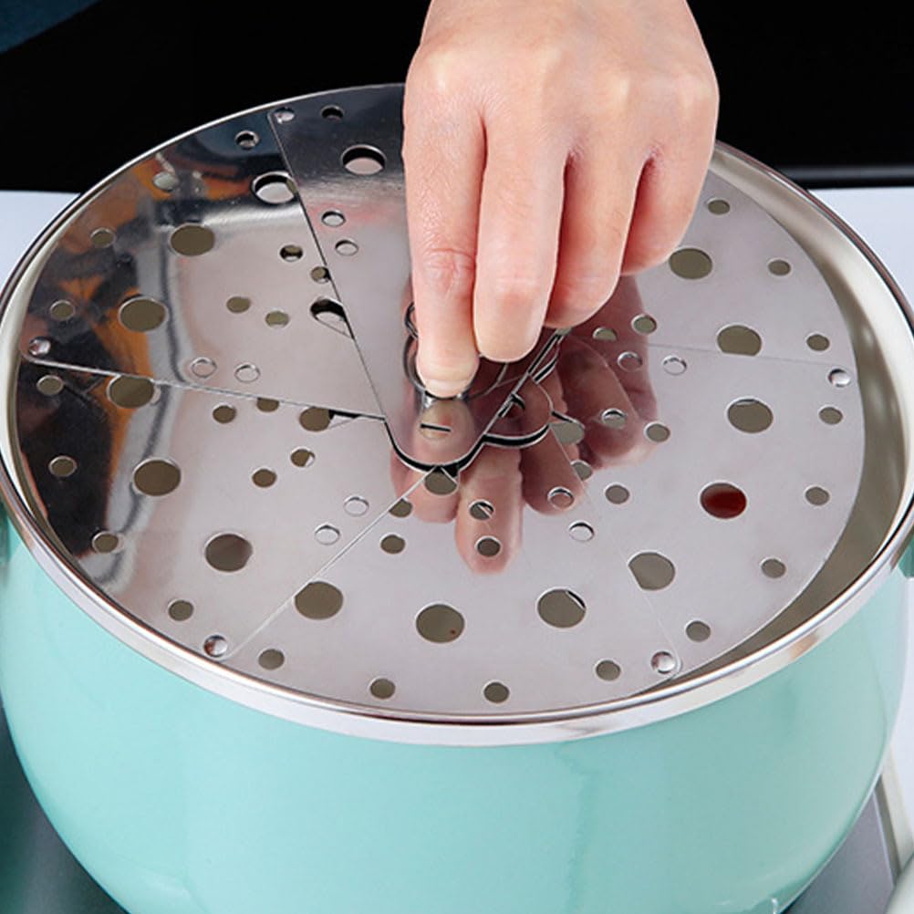 Couvercle Anti-débordement Réglable Pour Casseroles - Acier Inoxydable 22,5 Cm Avec Filtre Intégré - Évite Les éclaboussures Et Les Débordements En Cuisine