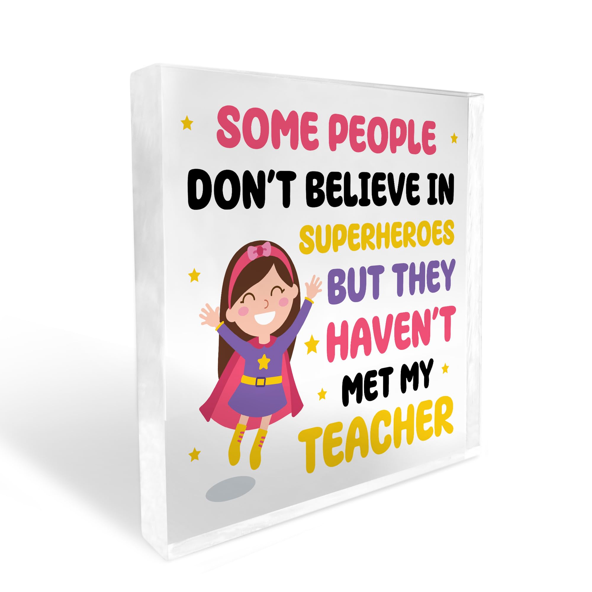 Red Ocean Teacher Gifts For Women Superhero Teacher Gifts For Christmas Thank You Gift For Teacher Leaving School Nursery Gift
