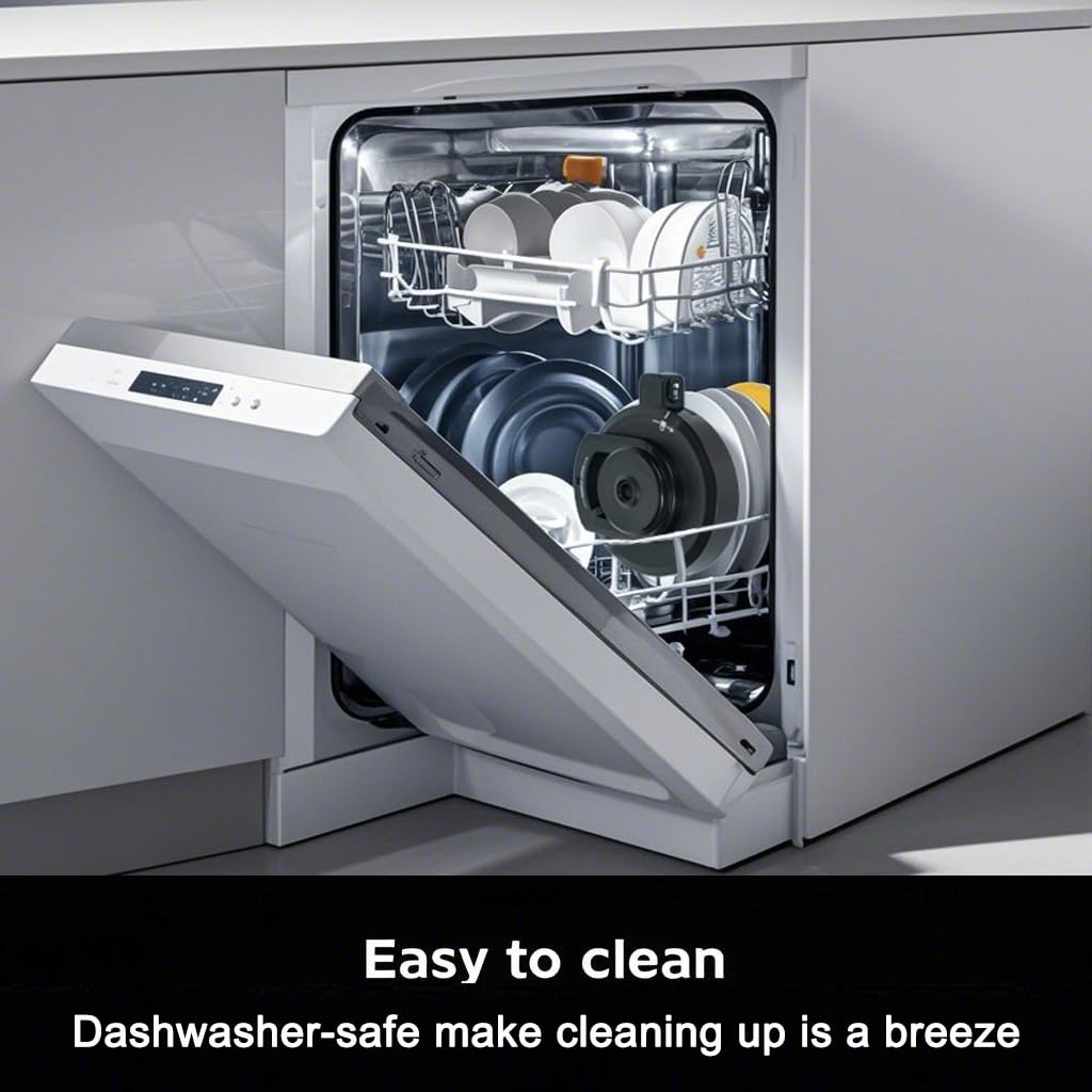 Coperchio esterno con pagaia per gelatiera Ninja NC301 NC300, coperchio di ricambio riutilizzabile Ninja Creami, accessori compatibili con Ninja NC299AMZ/NC301/NC300/NC201/NC101 Series
