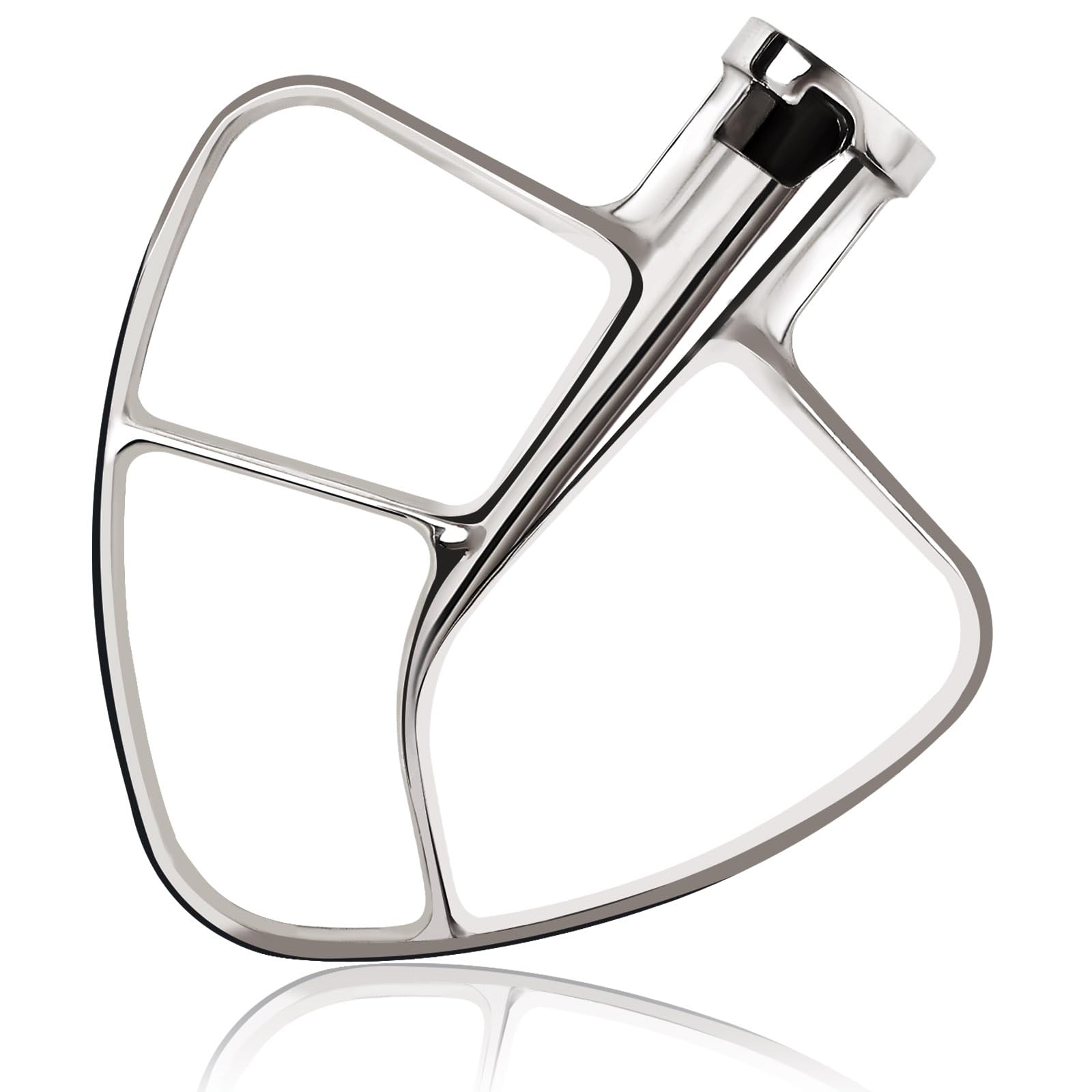 K45B Stainless Steel Flat Beater For Kitchenaid 4-5 Quart Tilt Head Paddle attachment Kit…
