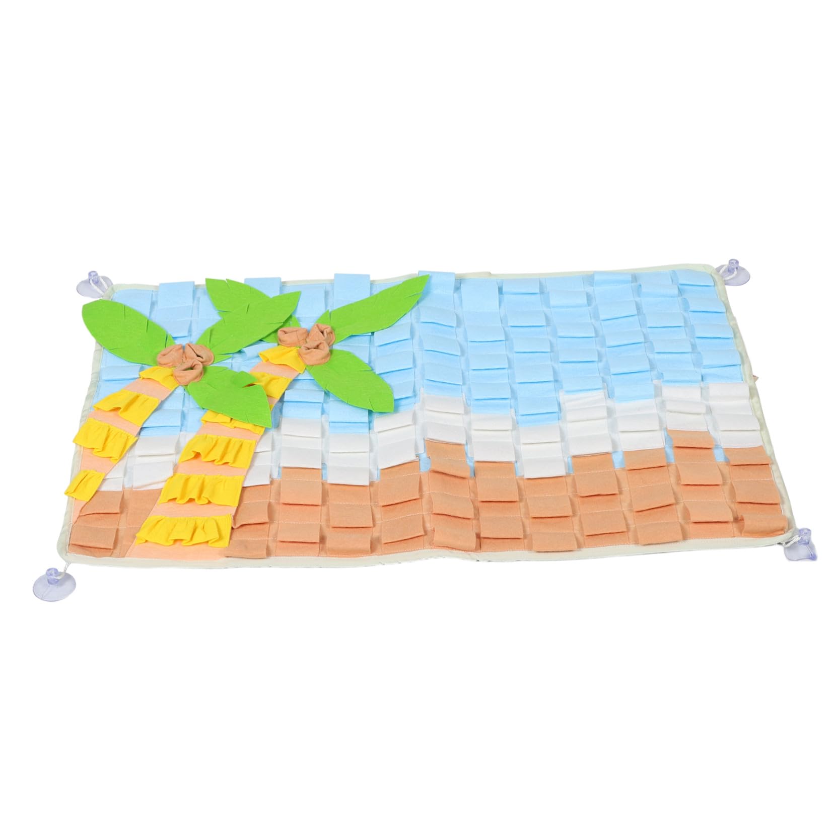 Toyvian Interaktive Futtermatte aus Polyester für Hunde Fördert Langsames Fressen und Nasenarbeit
