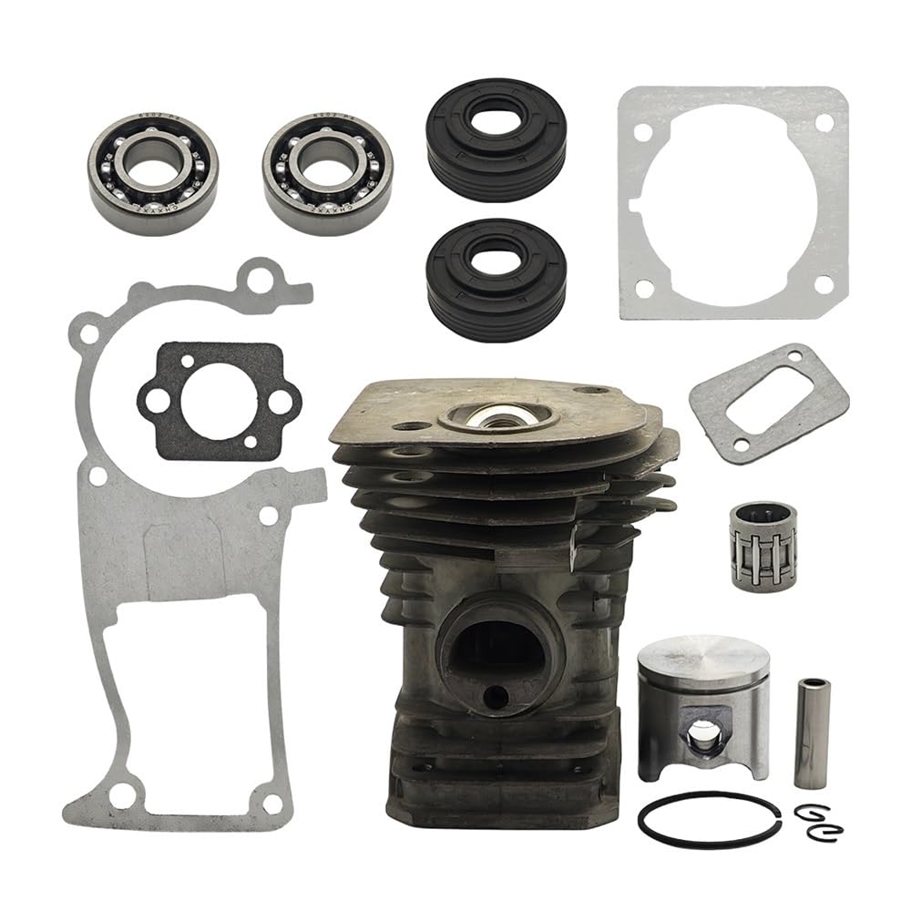 Kit joint cylindre 40 mm piston roulement vilebrequin pour tronçonneuse 340 345 E