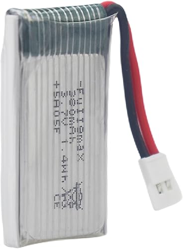 Miniatura 5 de Fytoo 4 unids 3.7 V 380 mAh batería de litio para E016H E016F Hubsan X4 H107 H107C H107D H108 H107L V252 JXD385, F180C, UDI U816A, H6C RC Drone