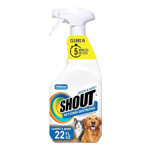 Shout Pet Stain Remover Spray, 22oz