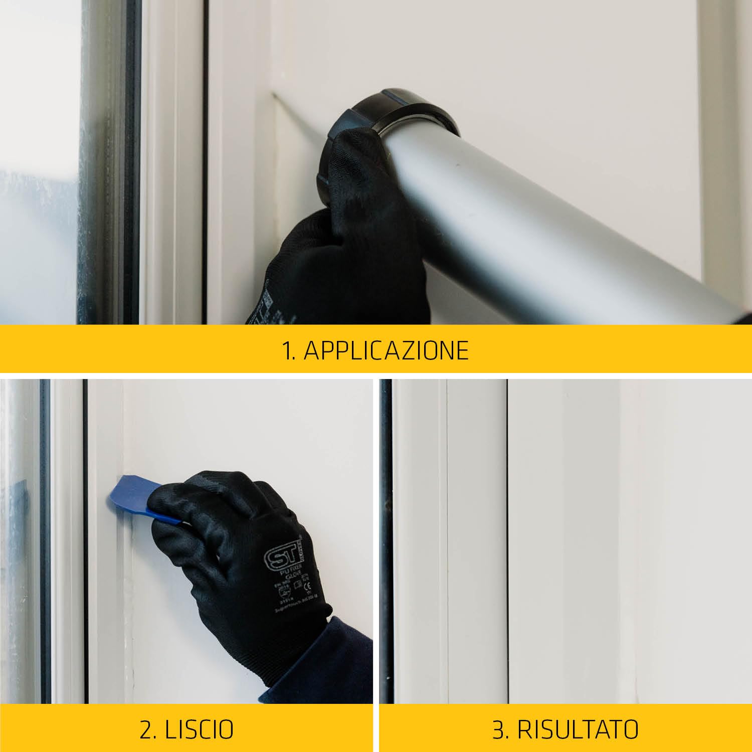 SIKA - Sigillante acrilico per interni - SikaSeal-157, Bianco - Ripara crepe, battiscopa e infissi con un tocco - Facilissimo da usare e sovraverniciare - 310ml