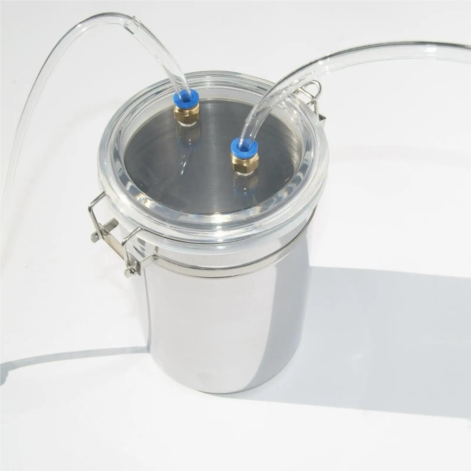 Manuelle Melkmaschine Manuelle Melkmaschine for Schafe und Kühe, geeignet for Milchviehbetriebe, 2000 ml Melkvolumen, Hand-Vakuumpumpe