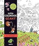  Super coloriage géant : la campagne: Grand format : 1,50 m de long