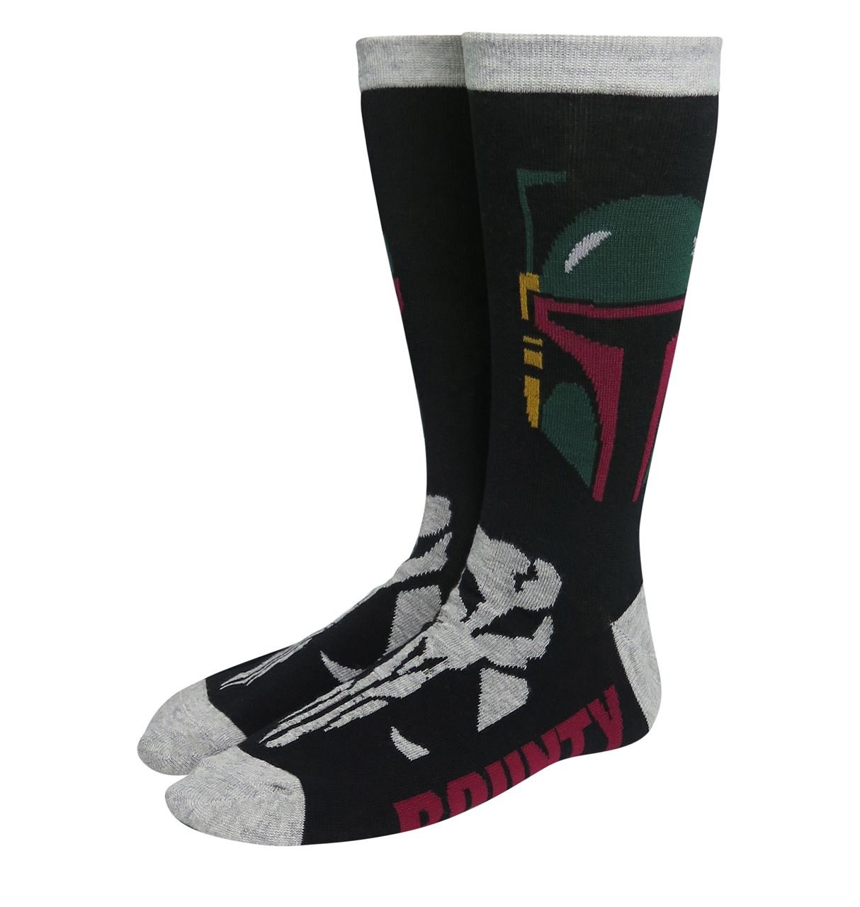 Star Wars Boba Fett Bounty Hunter Men's Crew Socks