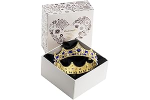 Gorgeous Gold Prince Crown Cake Topper for Birthdays, Baby Showers, and Bridal Showers