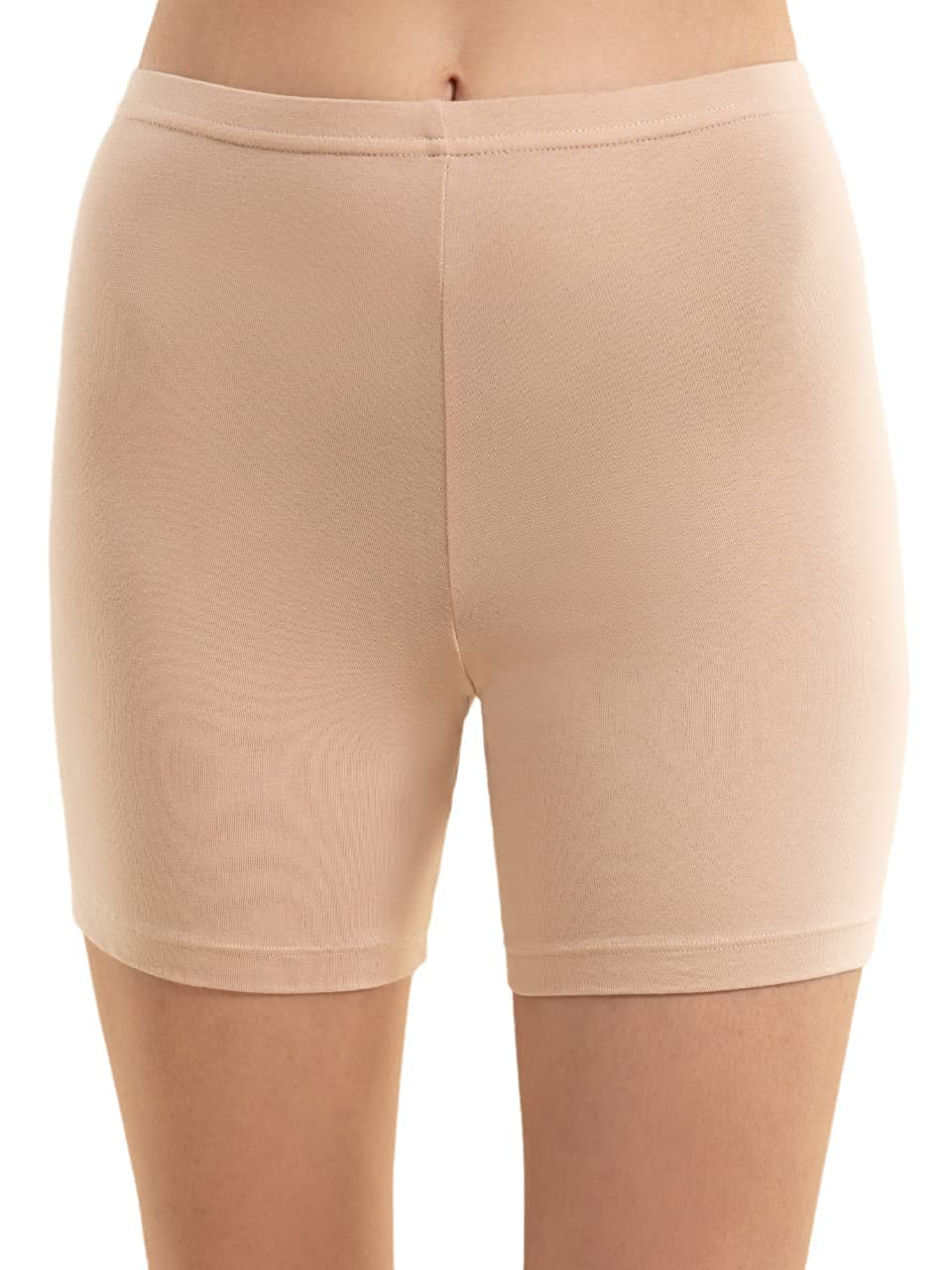 Solid Girl’s 4 Way Stretch Lycra Spandex High Waist Safety Pants Cycling Shorts-image-43