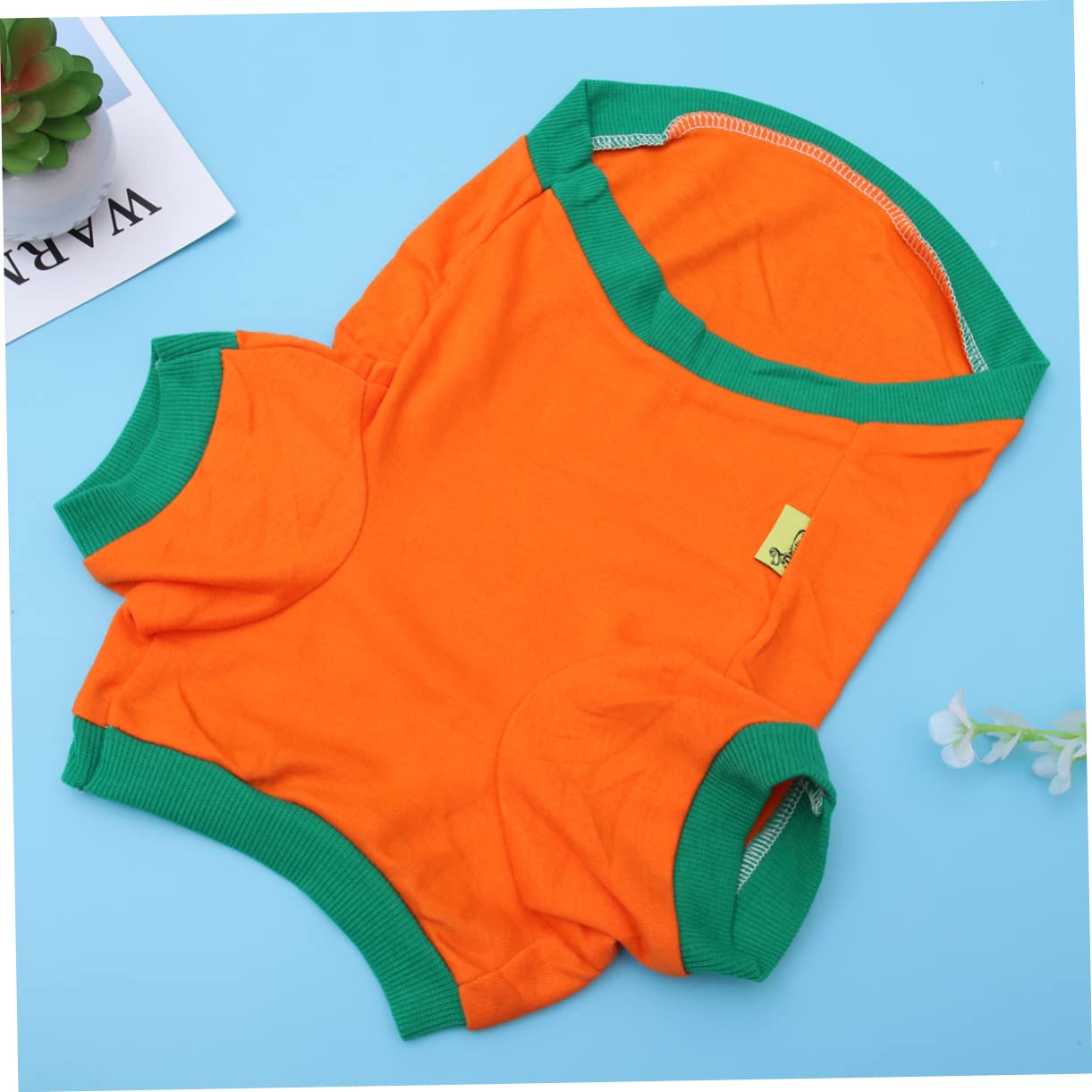 BESTonZON 3 Vestiti Zucca Per Animali Domestici Top Zucca Per Camicia Animali Domestici Halloween Costume Da Compagnia Halloween Costume Da Cane