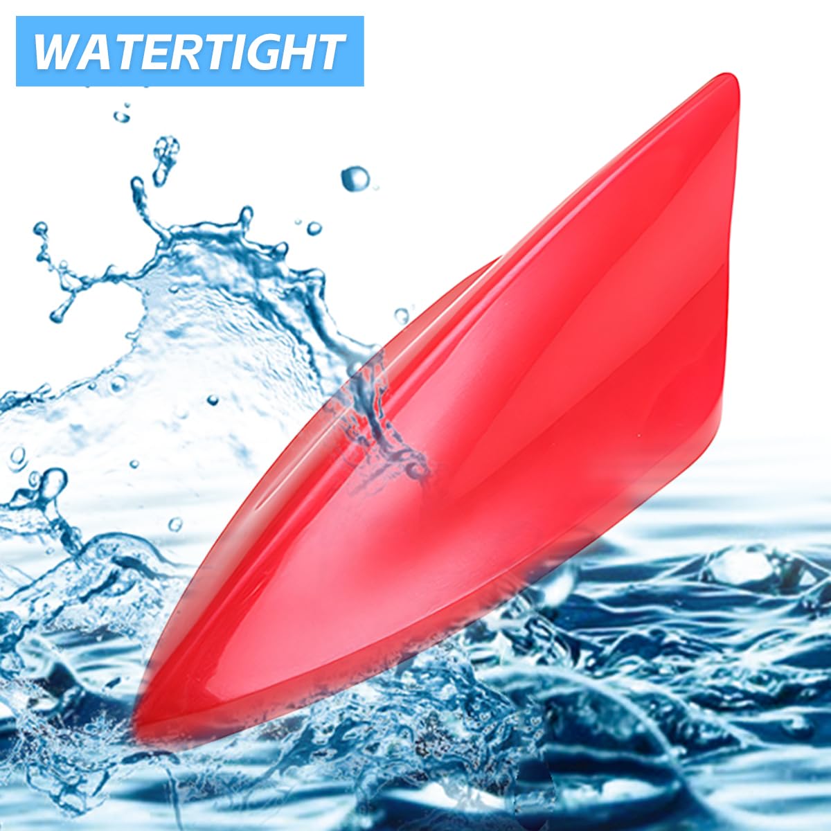 Cubierta De Antena Tipo Aleta De Tiburón Para Coche - Adhesiva, Mejora Señal FM, Diseño Aerodinámico