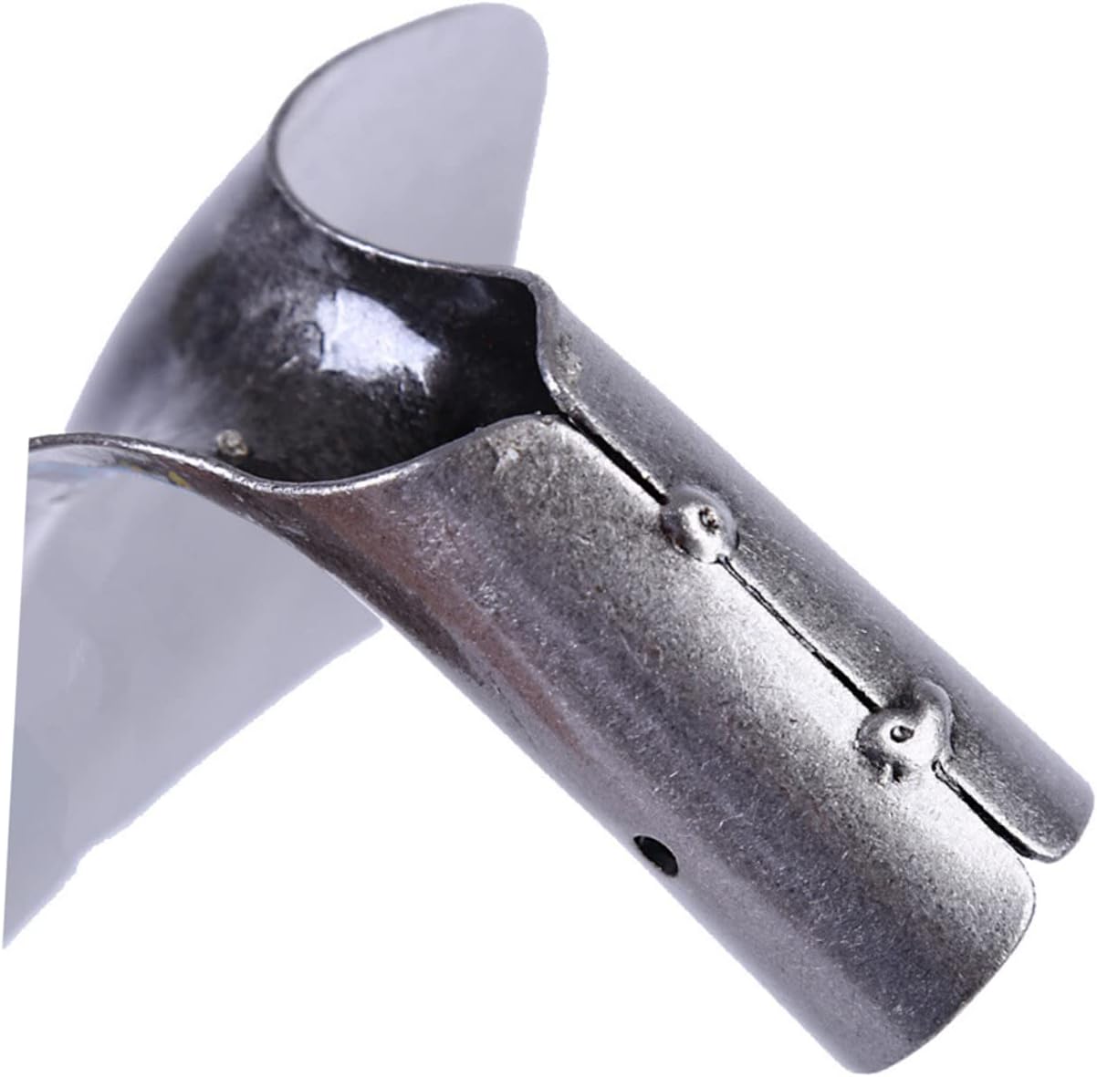 VICASKY High Hardness Manganese Steel Hoe Tool for Farming Widened Design for Efficient Plowing and Tilling Sturdy Agricultural Garden Tool Suitable for Home Use Random Style