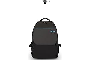 HollyHOME Wheeled Rolling Laptop Backpack