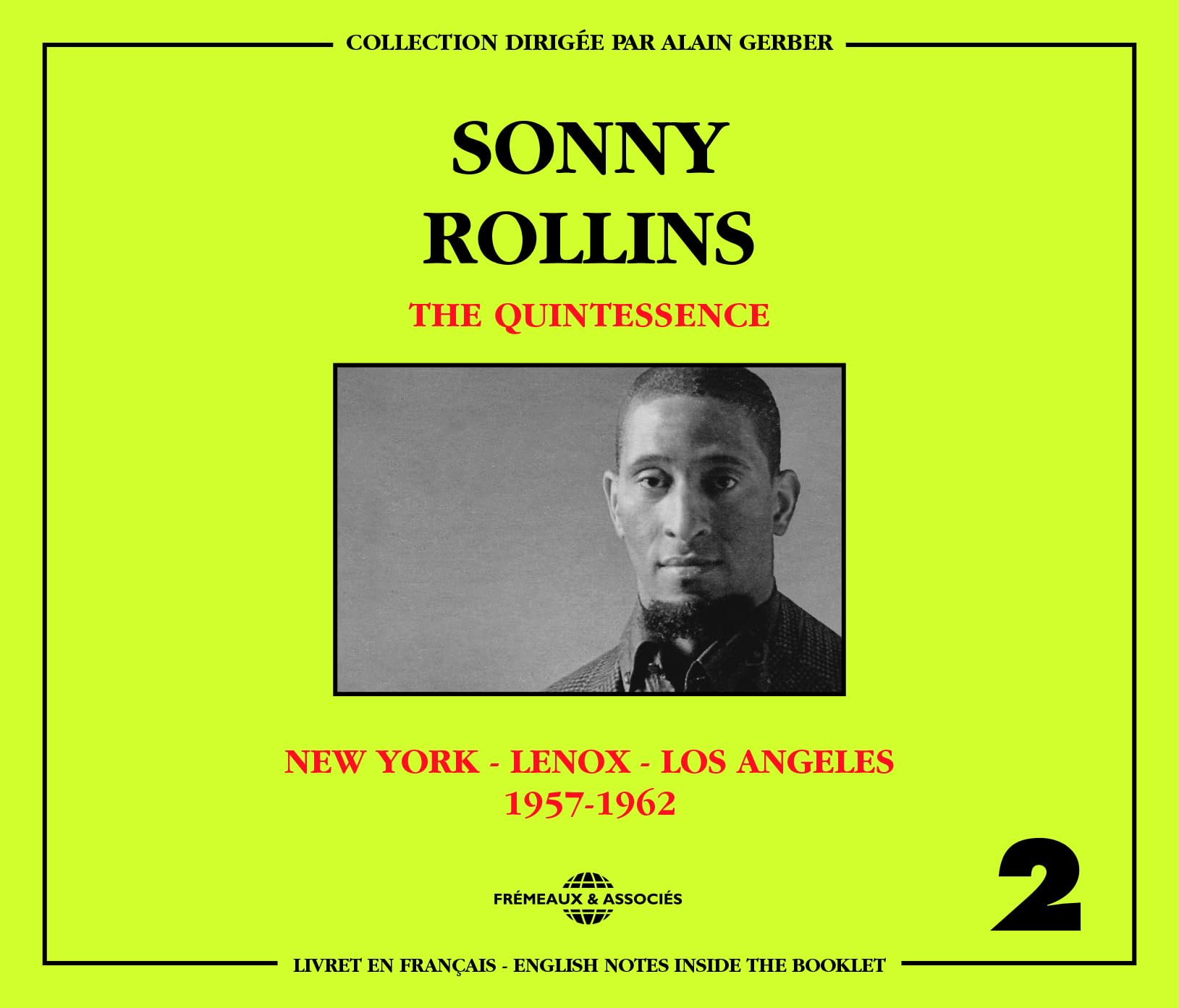 Sonny Rollins - The Quintessence 1957-1962 - 2 CD's Album Box Set - 2015 - NEW