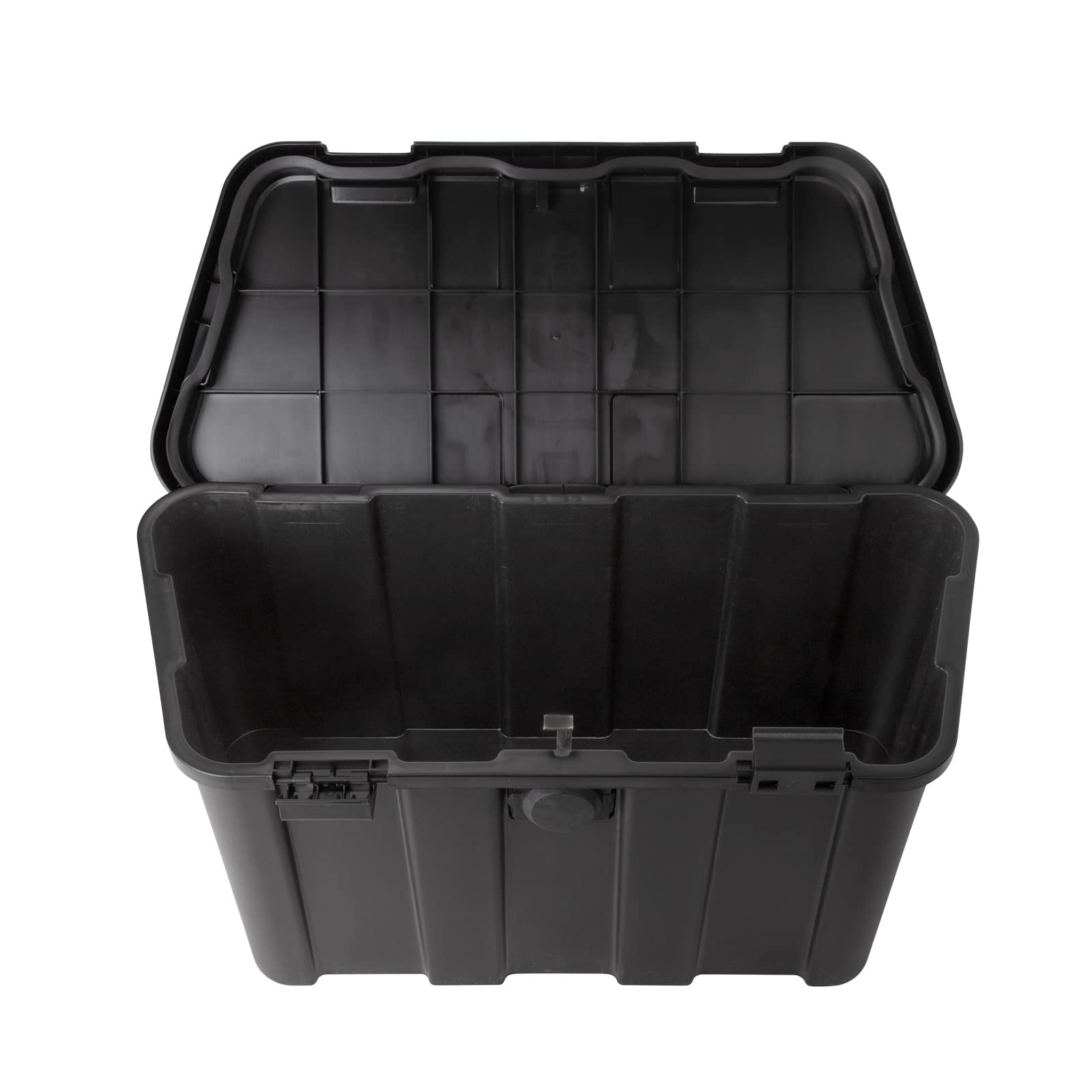 DEMA Anhänger Deichselbox DSB45 universal schwarz 45 l 68x31x34 cm | 150 kg Belastbarkeit, Mit Zahlenschloss, Anhängerbox, Staukiste