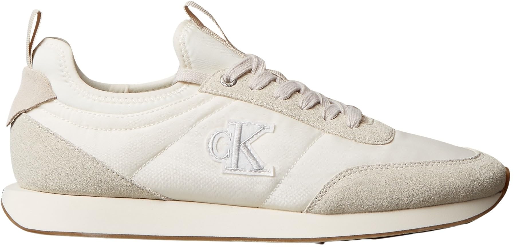 Calvin Klein Retro Runner Sock Laceup Mix Mat Ym0ym01414, Parte Superior Baja Hombre