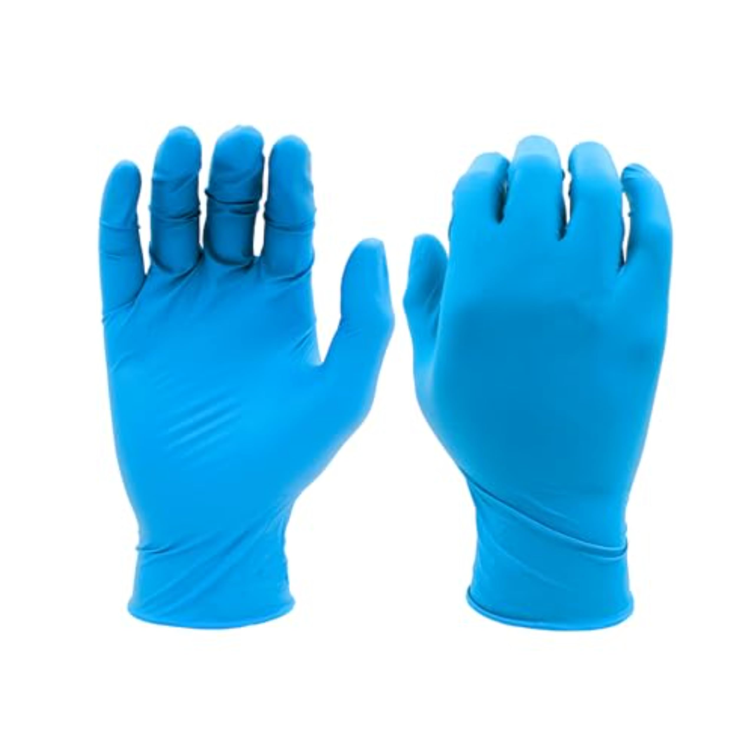 SHOWA 7500PF Disposable Nitrile Glove, Powder Free, Small (Pack of 100), Blue