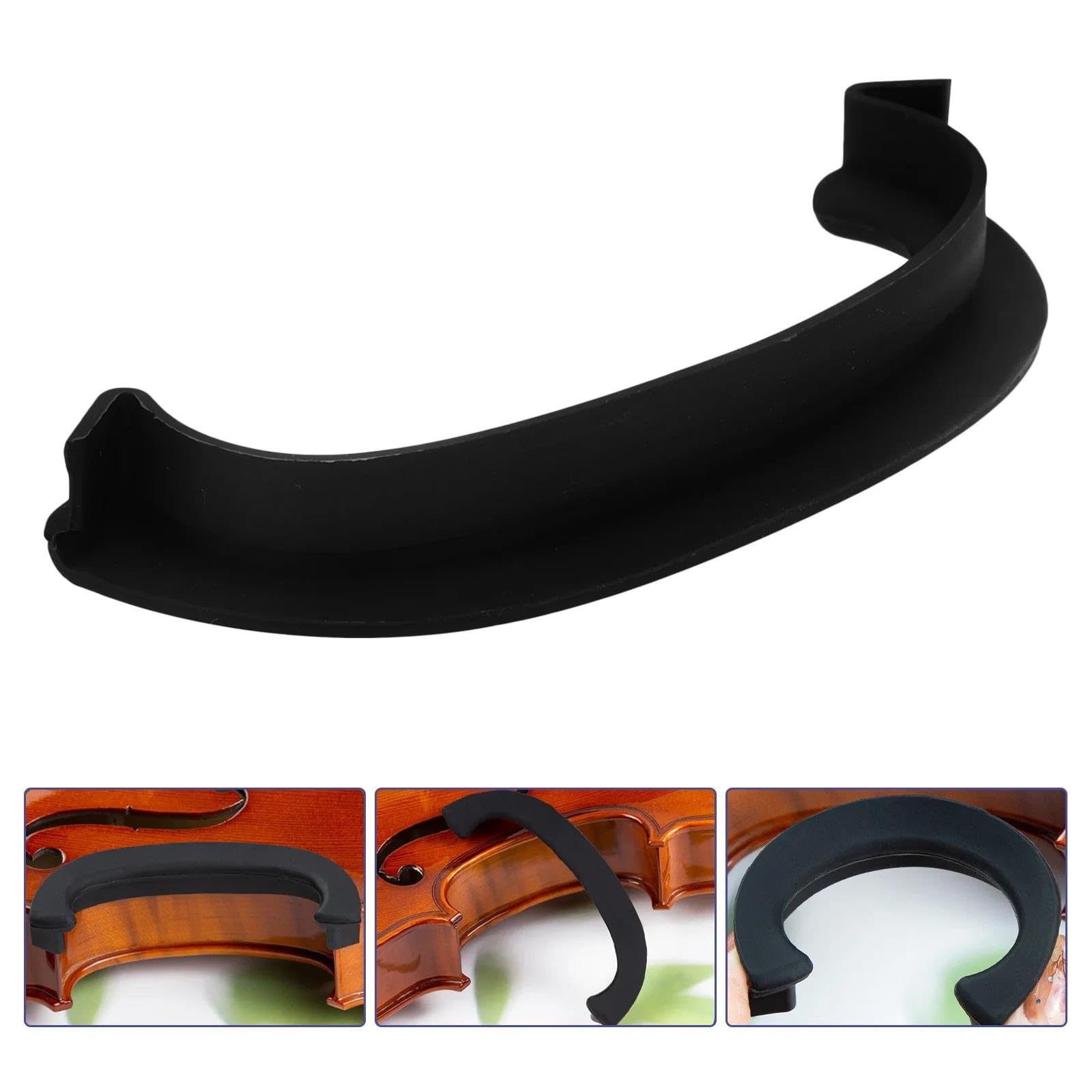 Accesorios Profesionales Violin Protector Universal De Goma En Forma De C Para Cintura Y Panel Lateral De Violines 4/3/4