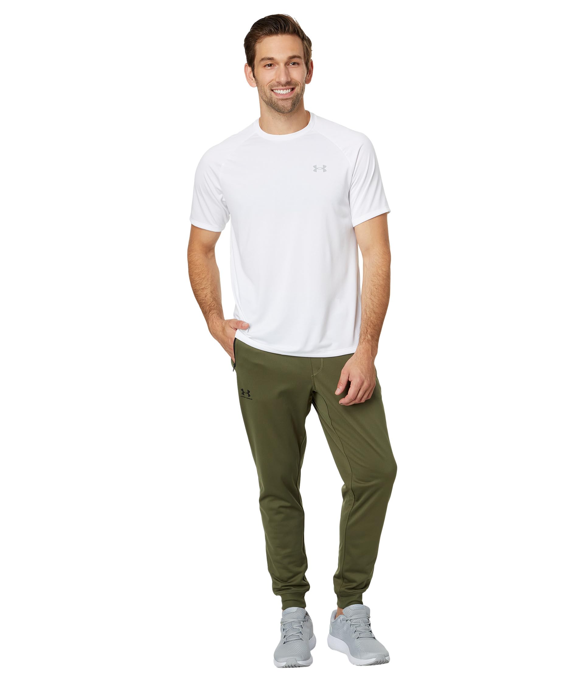 Under Armour Męski t-shirt fitness i Tank Tech Sportstyle Logo