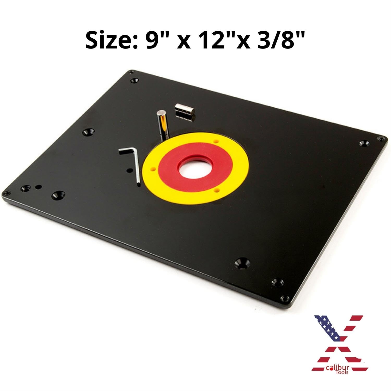Router Table Insert Plate - 9 X 12 Inch, 3/8