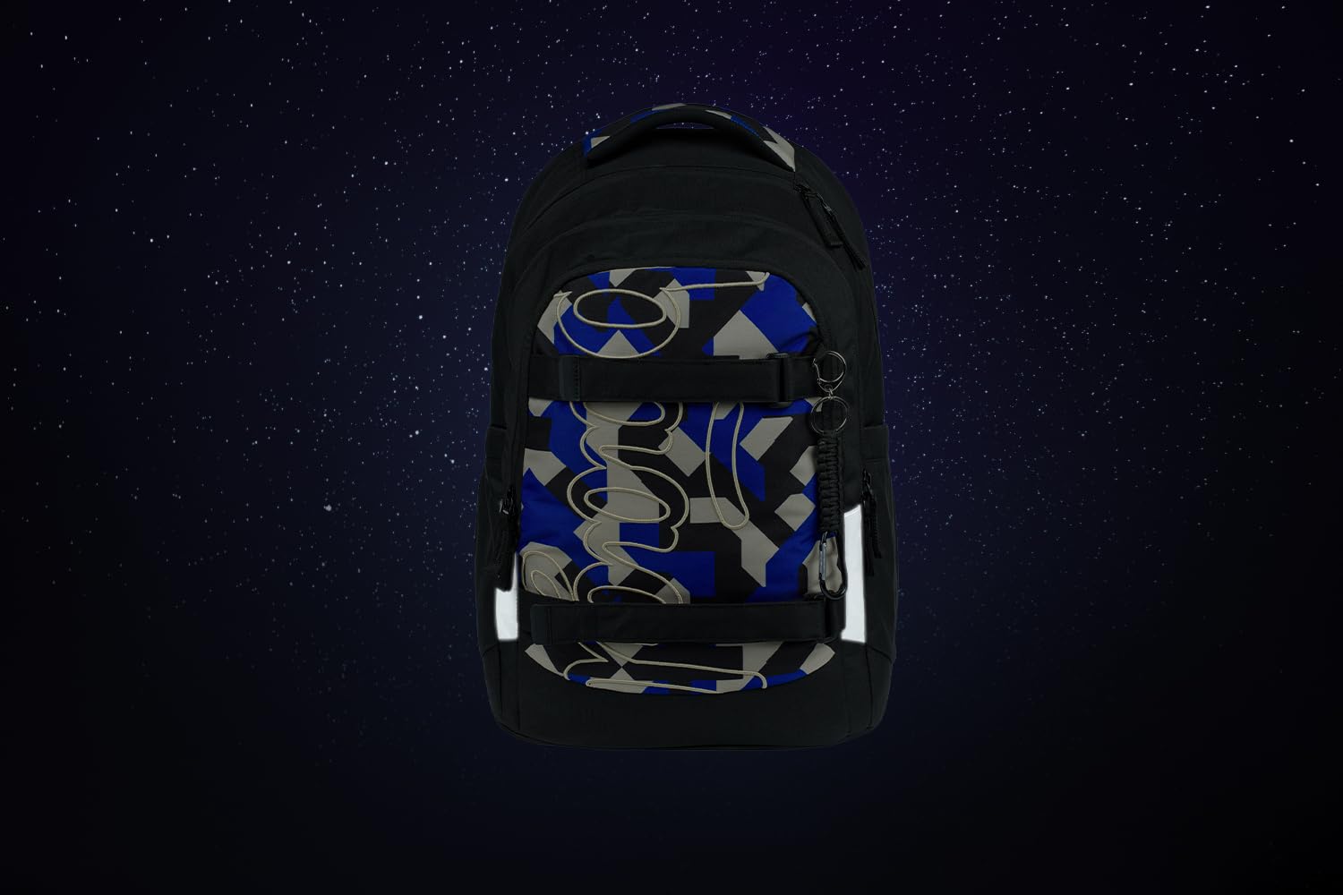 Baagl Juego de mochila escolar para niños y niñas, adolescentes, 3 piezas, mochila de skate Max, mochila escolar a partir de 3ª clase, mochila escolar con correa para el pecho, mochila ergonómica para