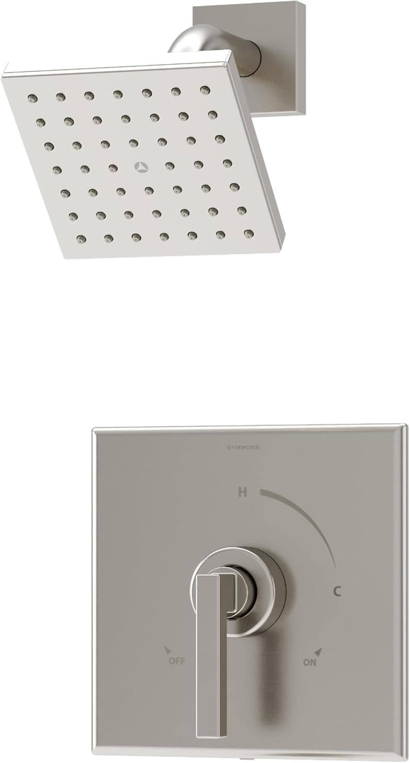 Symmons Duro HydroMersion Single Handle Shower Trim Kit with Escutcheon - 2.0 GPM