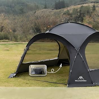 Amazon.co.jp: Mountainhiker 5～8人用 大型ドームテント 4m*4m